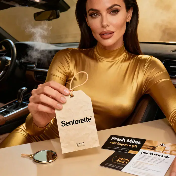 Workshop loyalty program with free fragrance refills and car air fresheners – incentive to return and customer loyalty﻿﻿