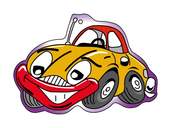 Beispiel für personalisierten Auto-Lufterfrischer Nummer:1518